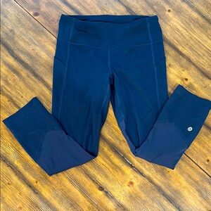 Lululemon Navy Blue Leggings Size 4
